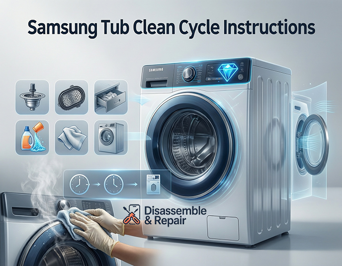 Samsung Tub Clean cycle instructions: Step-by-Step Guide