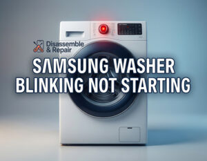 Samsung washer blinking not starting? Easy Fix & Guide