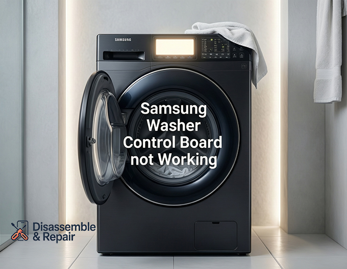 Samsung washer control board not working? Repair Guide
