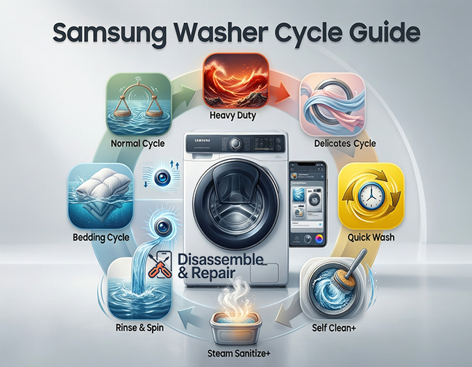 Samsung washer cycle Guide: Best Settings and Tips
