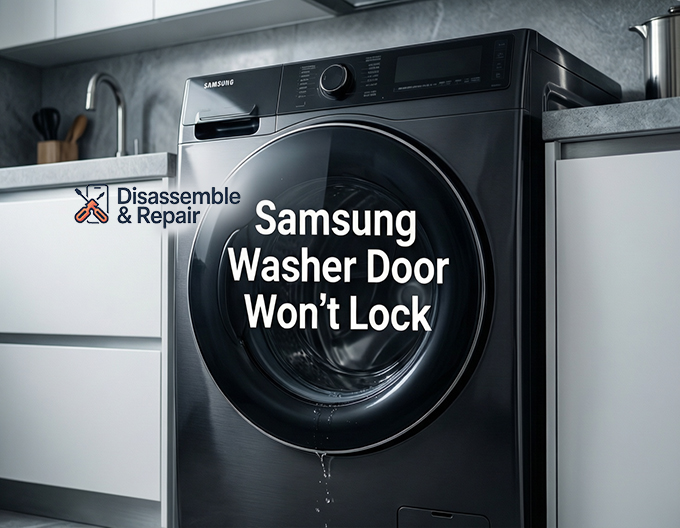 Samsung washer door won’t lock: Easy Troubleshooting Guide