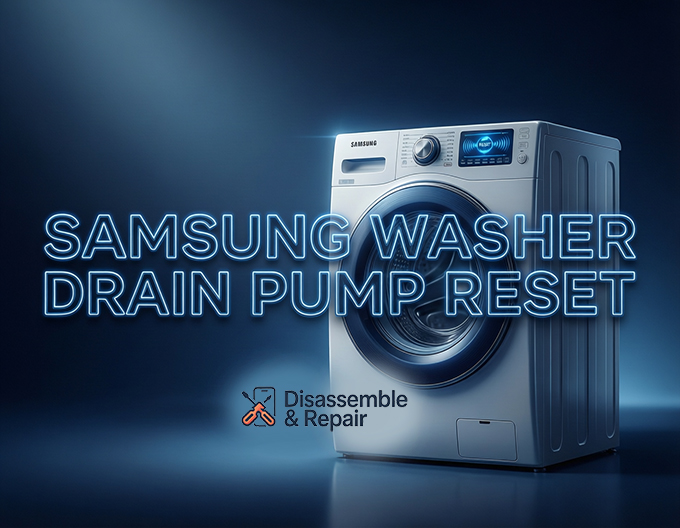 Samsung washer drain pump reset: Easy Step-by-Step Guide