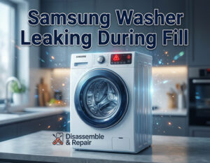 Samsung washer leaking during fill? Fix it now