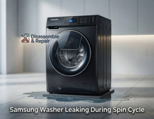 Samsung washer leaking during spin cycle: Repair Guide