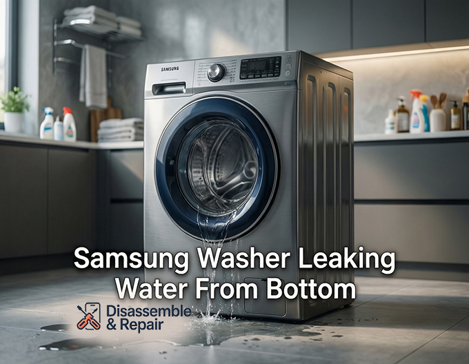 Samsung washer leaking water from bottom? Easy DIY Fix
