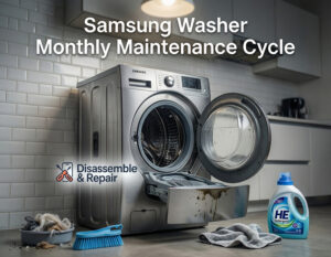 Samsung washer monthly maintenance cycle: A Complete Guide