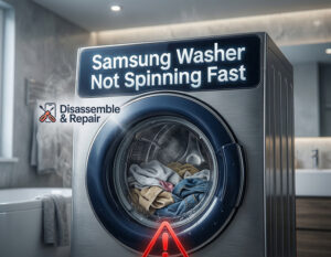 Samsung washer not spinning fast? Fix your machine today