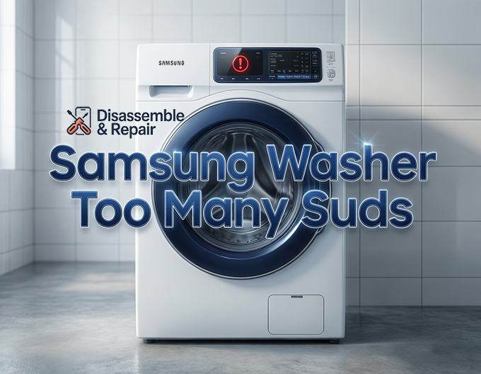 Samsung washer too many suds: Causes and Easy Fixes