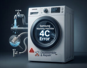 Samsung washing machine 4C error: How to Fix It Quickly