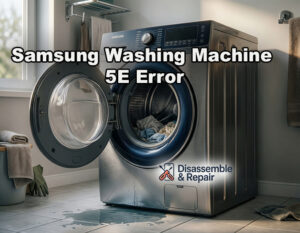 Samsung washing machine 5E error: How to Fix It Quickly