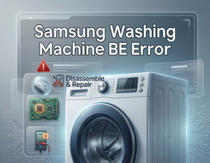 Samsung washing machine BE error: Causes & How to Fix It