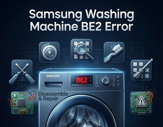 Samsung washing machine BE2 error: Easy Fix & Reset Guide