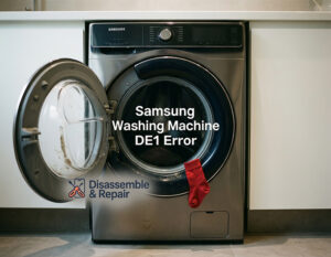 Samsung washing machine DE1 error: Causes and Easy Fixes