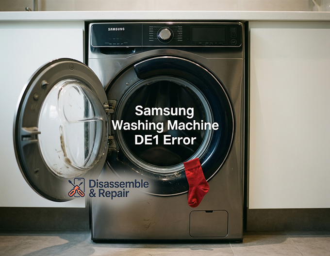 Samsung washing machine DE1 error: Causes and Easy Fixes