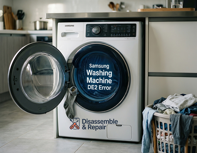 Samsung washing machine DE2 error: How to Fix It Fast