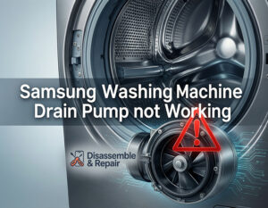 Samsung washing machine drain pump not working? Fix Guide