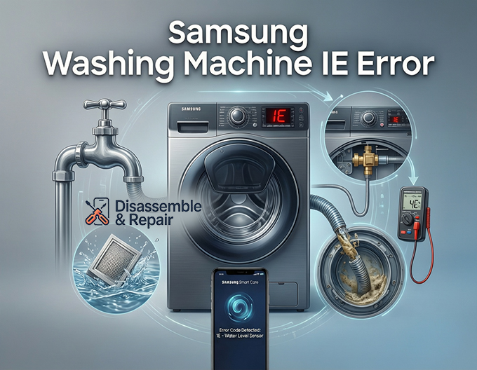 Samsung washing machine IE error: Quick Fixes & Solutions