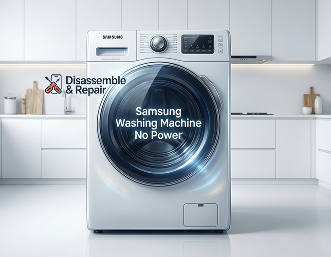 Samsung washing machine no power – Troubleshooting Guide