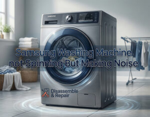 Samsung washing machine not spinning but making noise: Fix