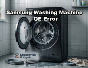 Samsung washing machine OE error: How to Fix Drain Issues