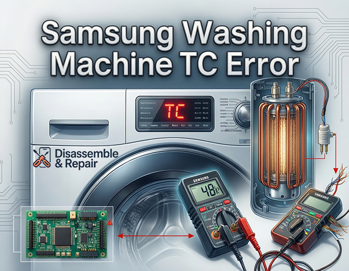 Samsung washing machine TC error: How to Fix It Quickly