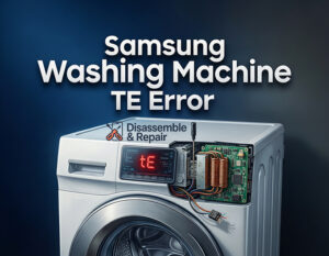 Samsung washing machine TE error: How to Fix It Fast