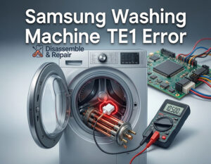Samsung washing machine TE1 error: How to Fix It Quickly