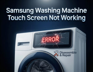 Samsung washing machine touch screen not working: Fix Guide