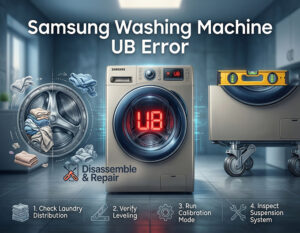 Samsung washing machine UB error: How to Fix Unbalanced Load