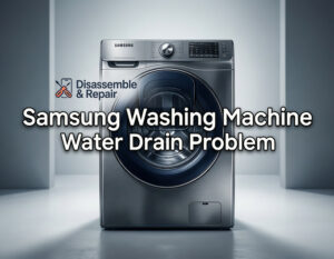 Samsung washing machine water drain problem: Easy Fixes