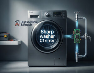 Sharp washer C1 error: How to Fix Water Supply Problems