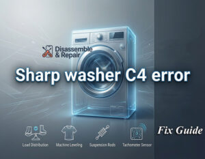 Sharp washer C4 error: Easy Troubleshooting and Fix Guide