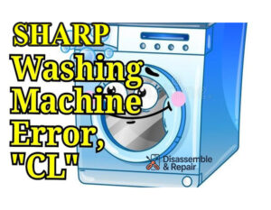 Sharp washer CL error
