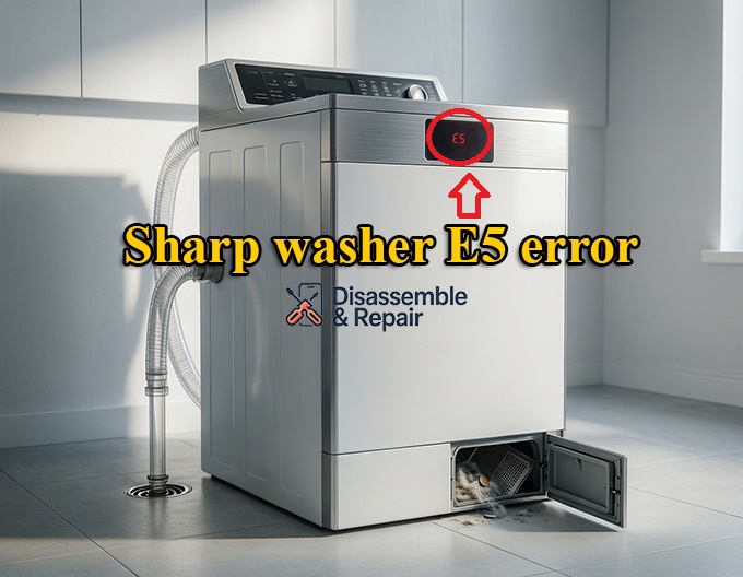 Sharp washer E5 error: Causes & How to Fix It Fast