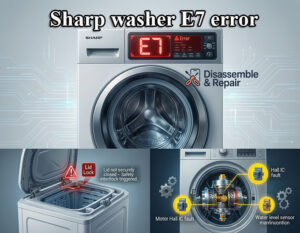Sharp washer E7 error: How to Fix it Quickly and Easily