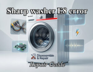 Sharp washer E8 error: Troubleshooting and Repair Guide