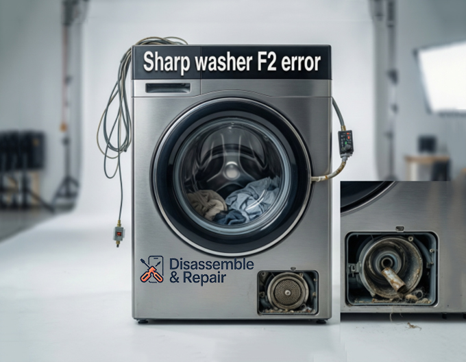 Sharp washer F2 error: Troubleshooting and Repair Guide