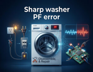 Sharp washer PF error: Troubleshooting and Repair Guide