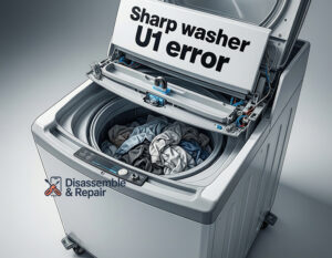 Sharp washer U1 error: How to Fix Loading & Leveling Issues
