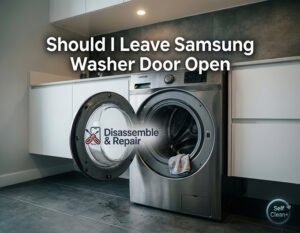 Should I leave Samsung washer door open? Expert Advice