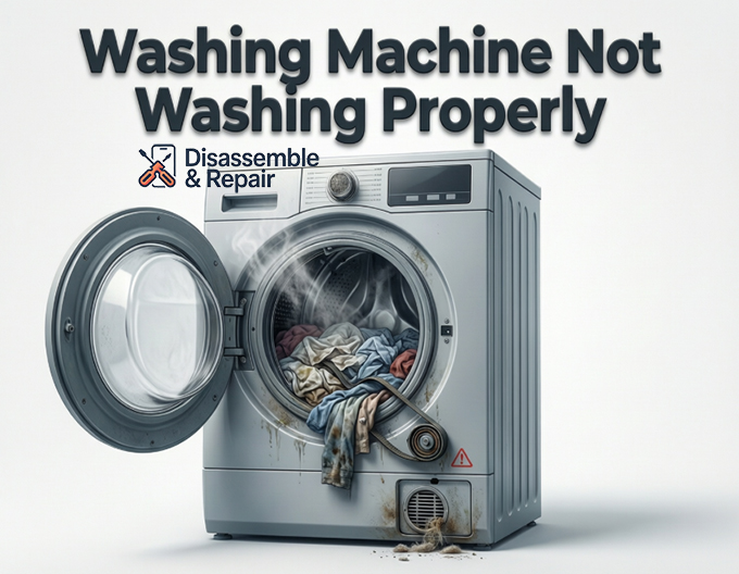 Washing machine Not washing properly? How to fix it fast