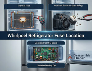 Whirlpool refrigerator fuse location: Troubleshooting Tips