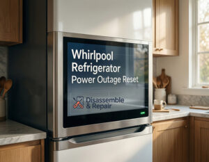 Whirlpool refrigerator power outage reset: Step-by-Step Guide