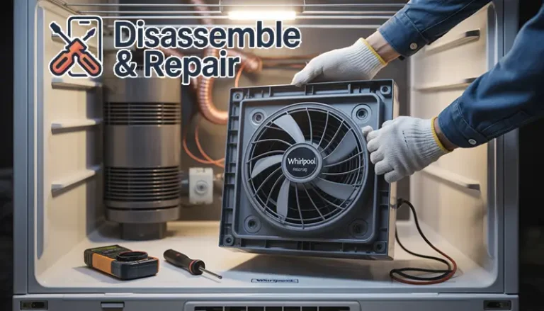 Whirlpool Refrigerator Condenser Fan Motor Replacement