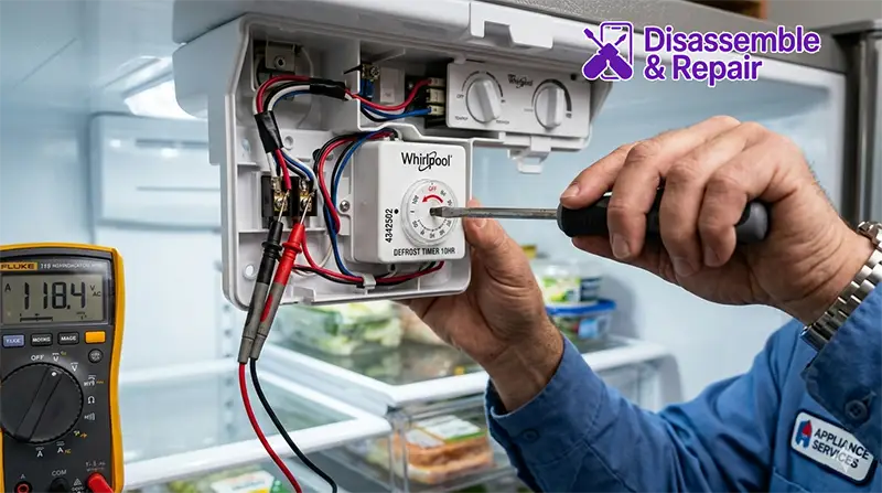 Whirlpool Refrigerator Defrost Timer Location: Find It Now