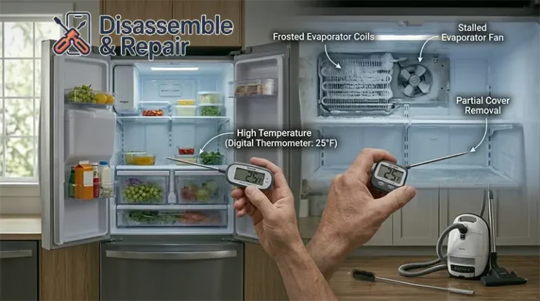 Whirlpool Refrigerator Freezer Not Cold Enough: Easy Fixes