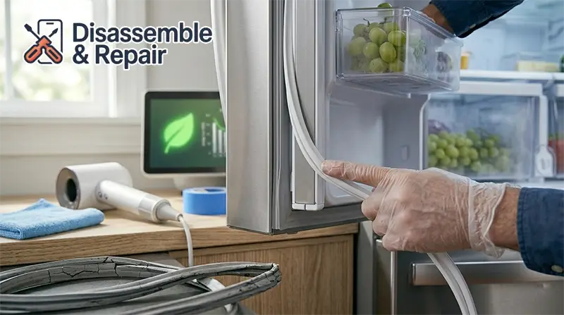 Whirlpool Refrigerator Gasket Replacement - Step-by-Step