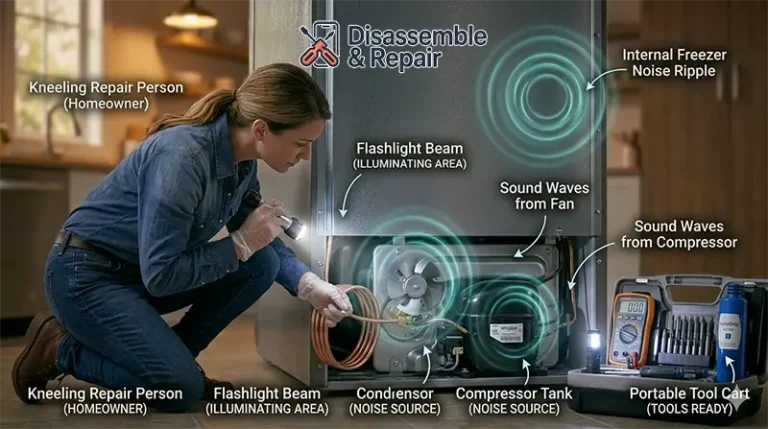 Whirlpool Refrigerator Making Noise: Common Causes & Fixes