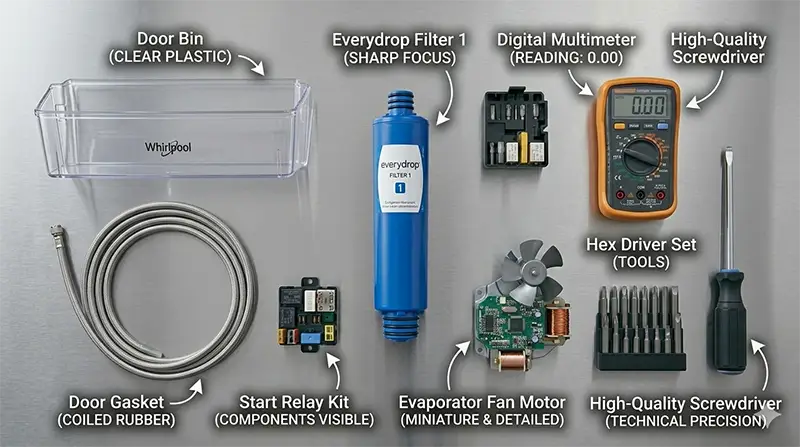 Whirlpool Refrigerator Parts Replacement - Buy Genuine