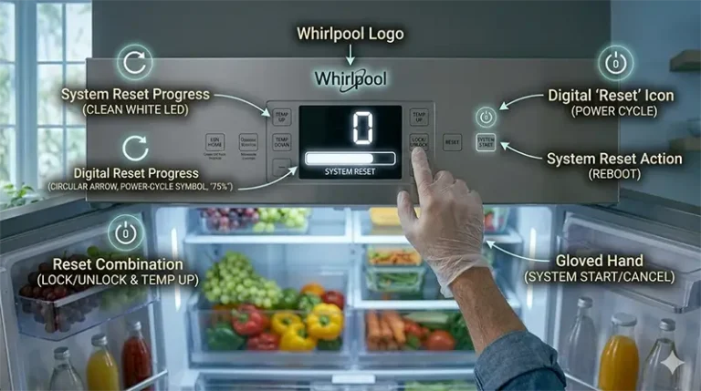 Whirlpool refrigerator reset: Simple guide to Fix Errors